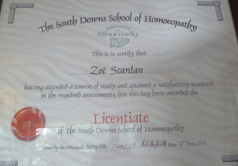 Homeopathy_SDS_Hom_Certificate_ZS_